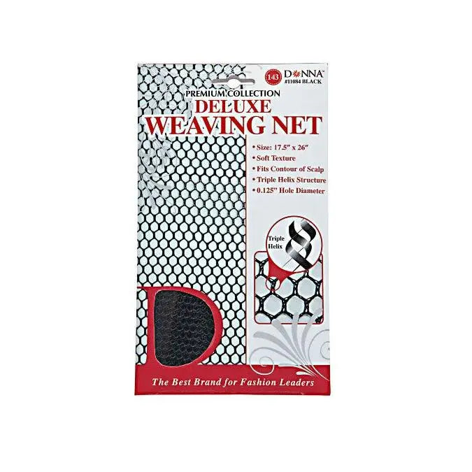 Donna Deluxe Weaving Net Black - Hair 1