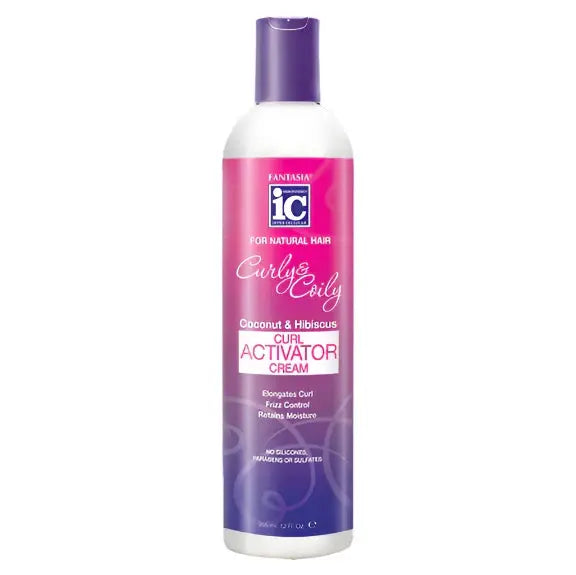 IC fantasia Curl & Coily curl activator cream 12.5 oz - Hair 1
