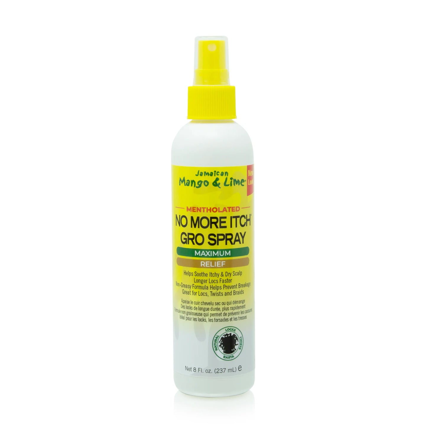 Jamaican Mango & Lime No more Itch Gro Spray 8 oz - Hair 1