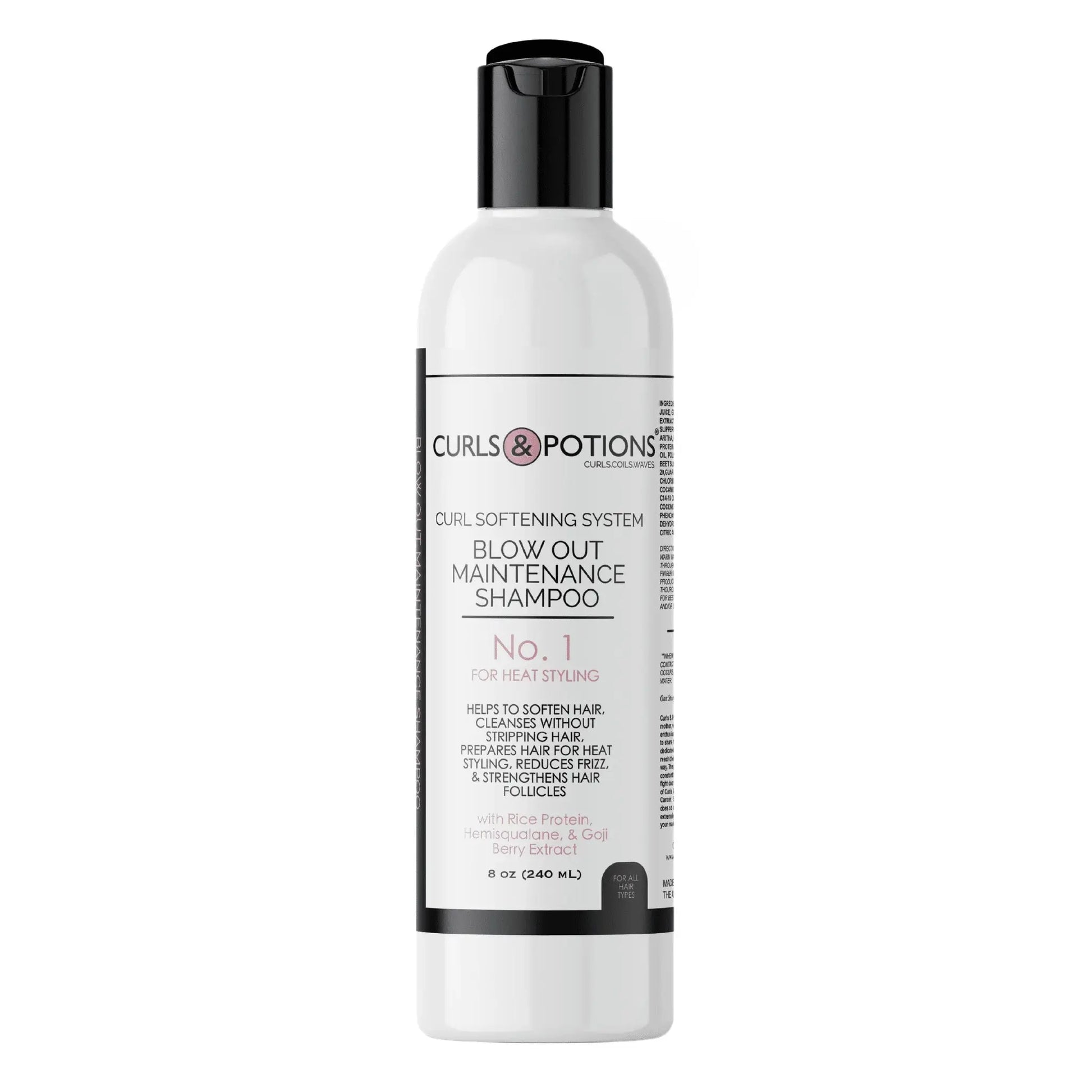 Curls & Potions Blow out maintenance Shampoo No.1 8oz - Hair 1