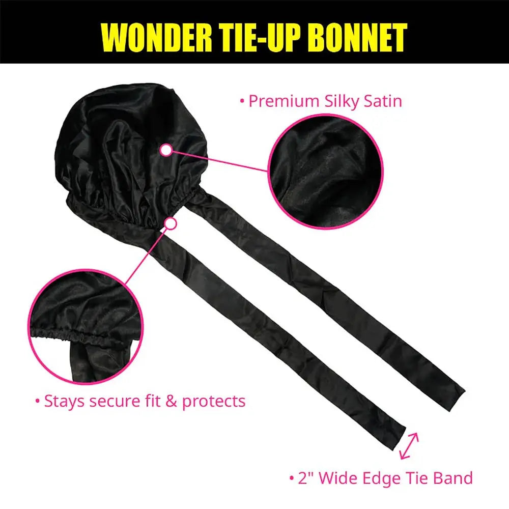 EBIN WONDER TIE UP BONNET REGULAR, WWTB 01 JOIA ACCESSORIES