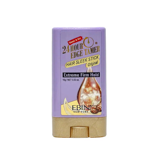 Ebin New York 24 Hour Edge tamer extreme firm hold hair sleek, Wax Stick - Coconut 15ml Hair 1