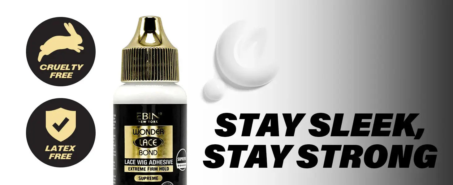 Ebin New York Wonder Lace Bond Waterproof Adhesive Supreme, 34ml Hair 1