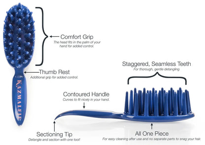 KurlsPlus Paddle Comb Hair 1