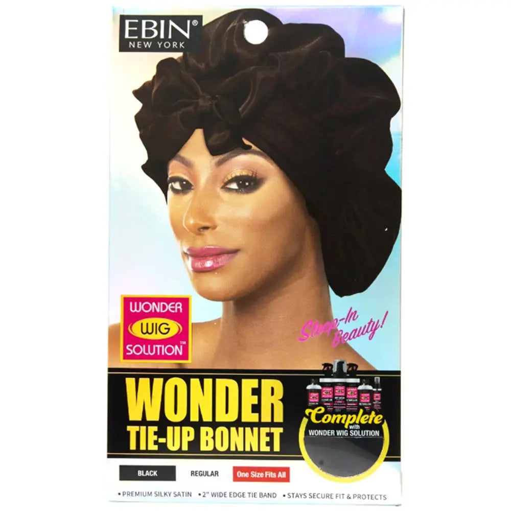 EBIN WONDER TIE UP BONNET REGULAR, WWTB 01 JOIA ACCESSORIES
